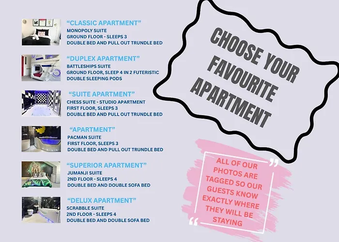Board Games s - Brought To You By Coastline Retreats - Themed Town Centre s All With Luxury 2 Person Jacuzzi Baths - 5 Mins Walk To The Beach, Netflix, Superfast Wifi